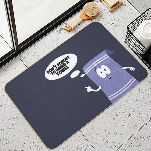 Don't Forget About Towelie Bath Mat