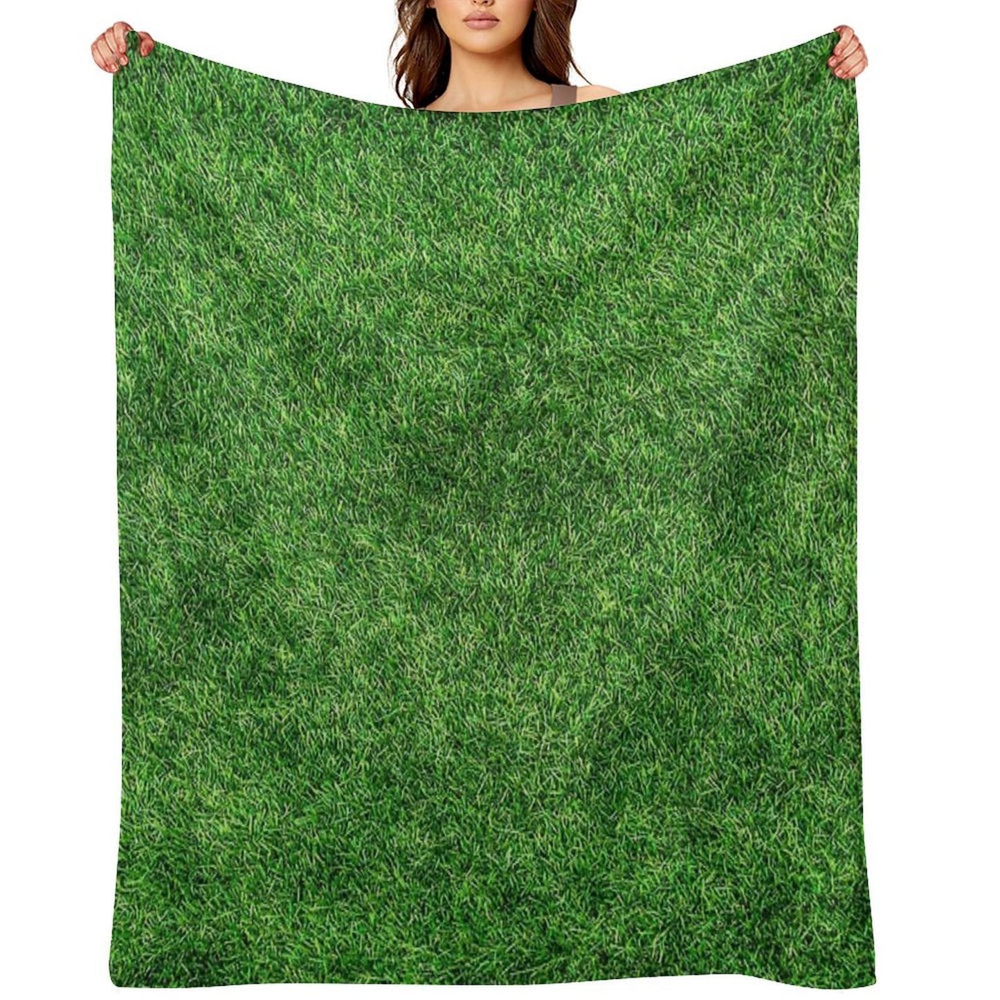 COOL !!!! GRASS BLANKET !!!! Throw Blanket