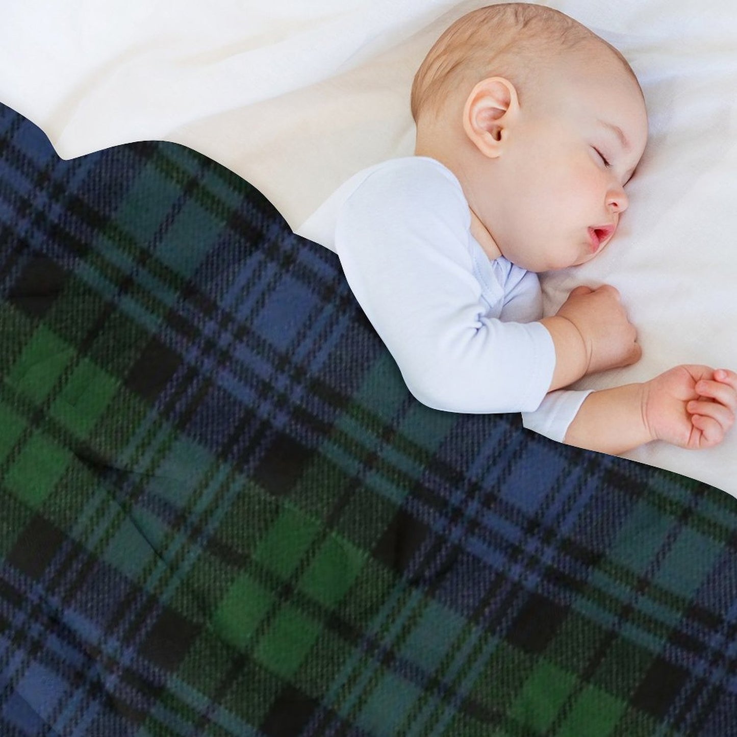 Black Watch Ancient Original Scottish Tartan Throw Blanket