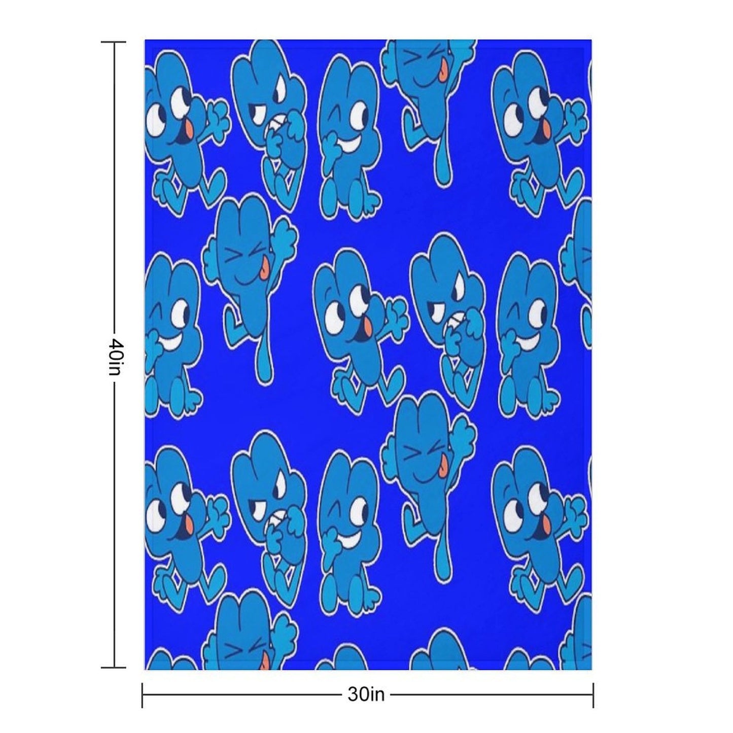 Four BFB Throw Blanket