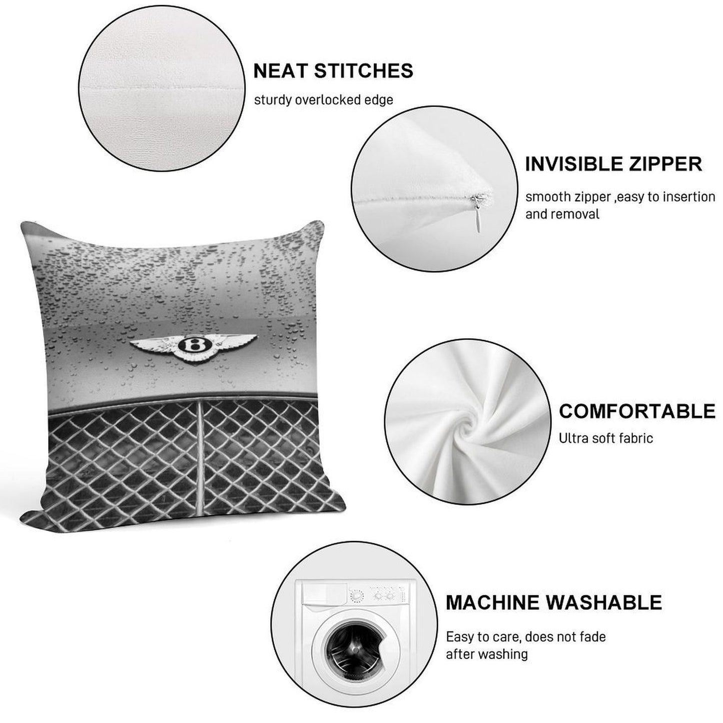Bentley Grill Soft Style Accent Throw Pillow