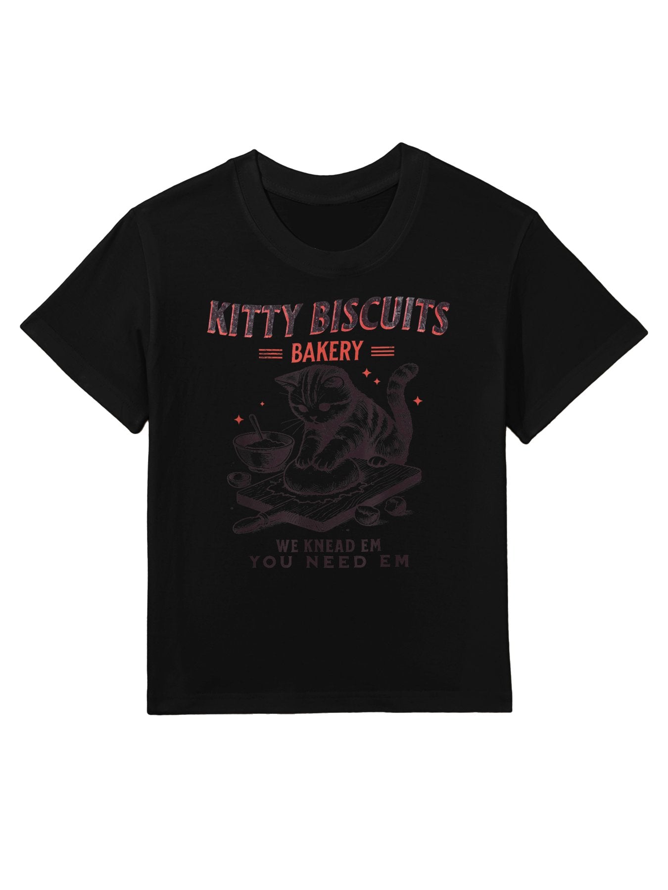 Kitty Biscuits Bakery Kids T-Shirt