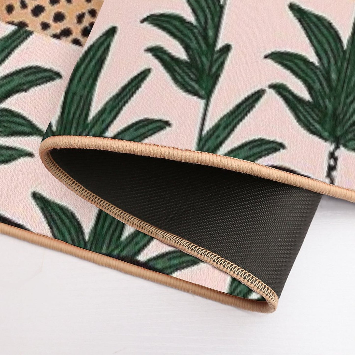 Tropical Glam Cat Bath Mat