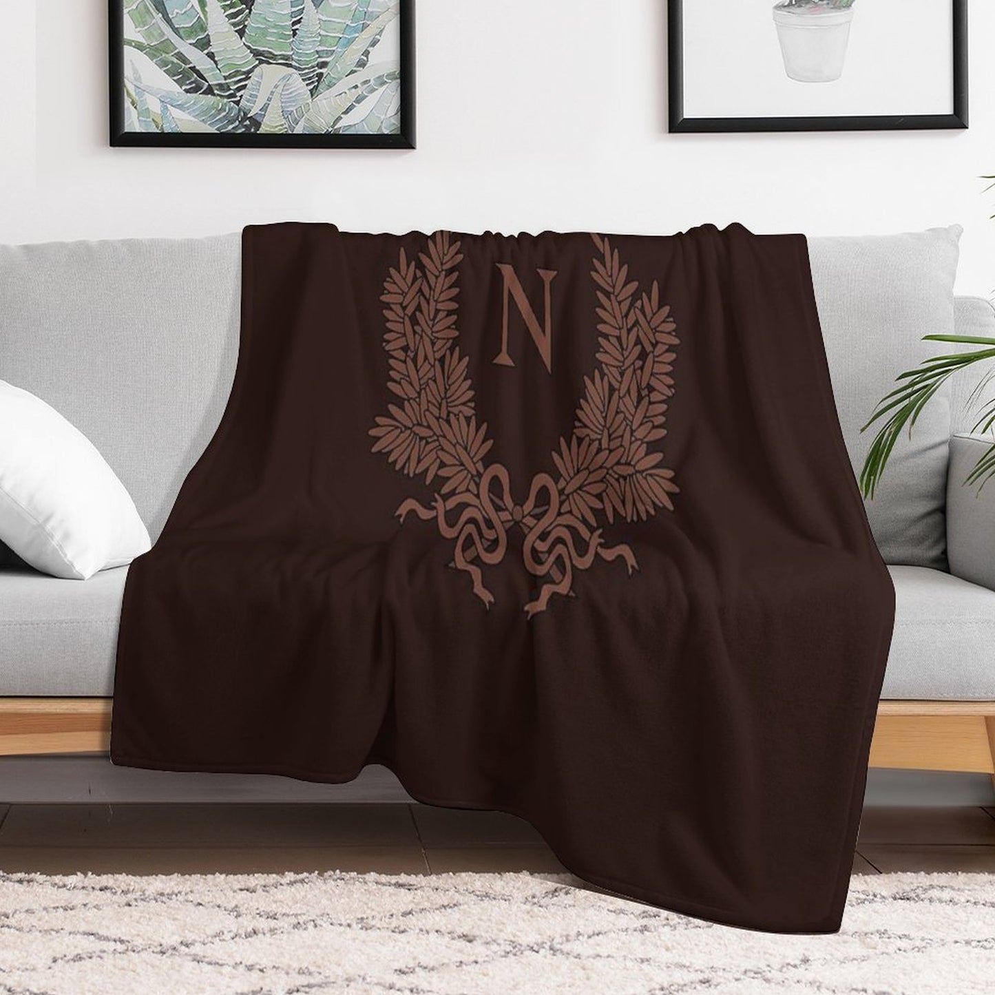 Napoleon Bonaparte Throw Blanket