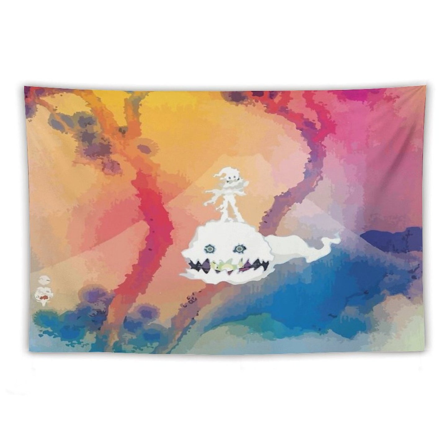 Kid See Ghosts Cover Tapestry