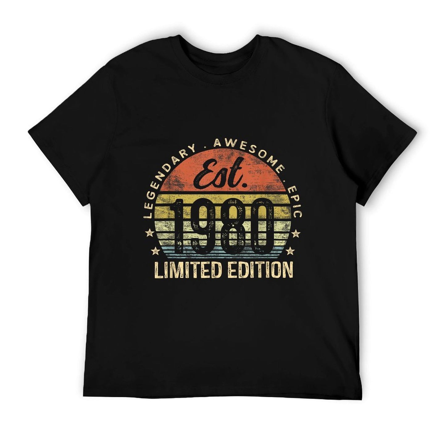 Est 1980 Limited Edition 45th Birthday Vintage 45 Year Old T-Shirt