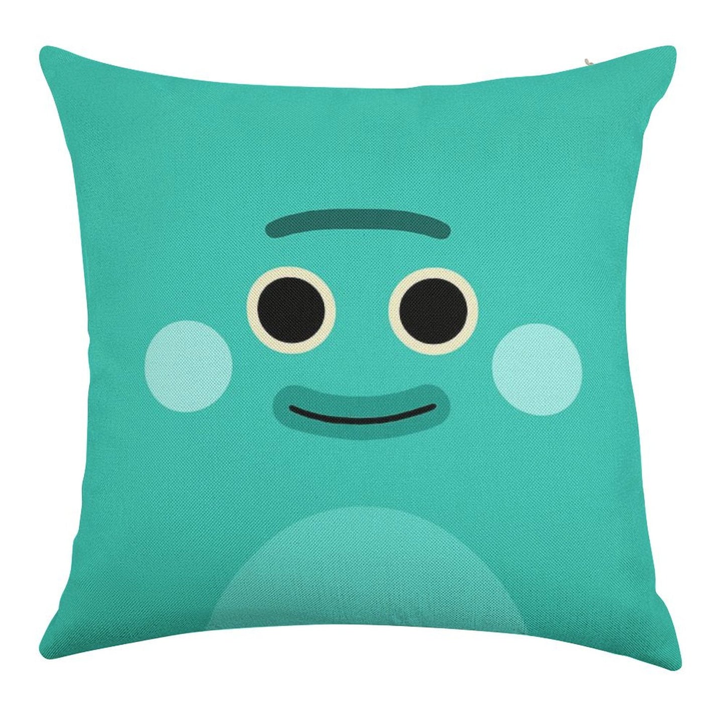 Bumble Nums  Grumble Linen Throw Pillow Cover