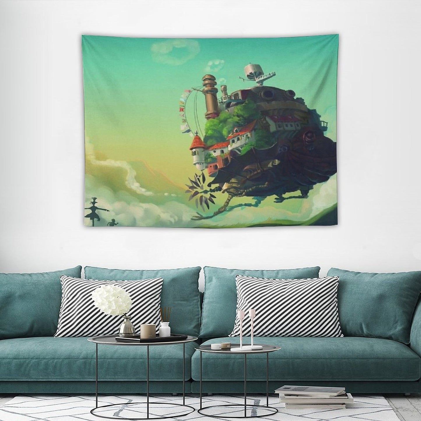 Anime Movie Landscape Tapestry