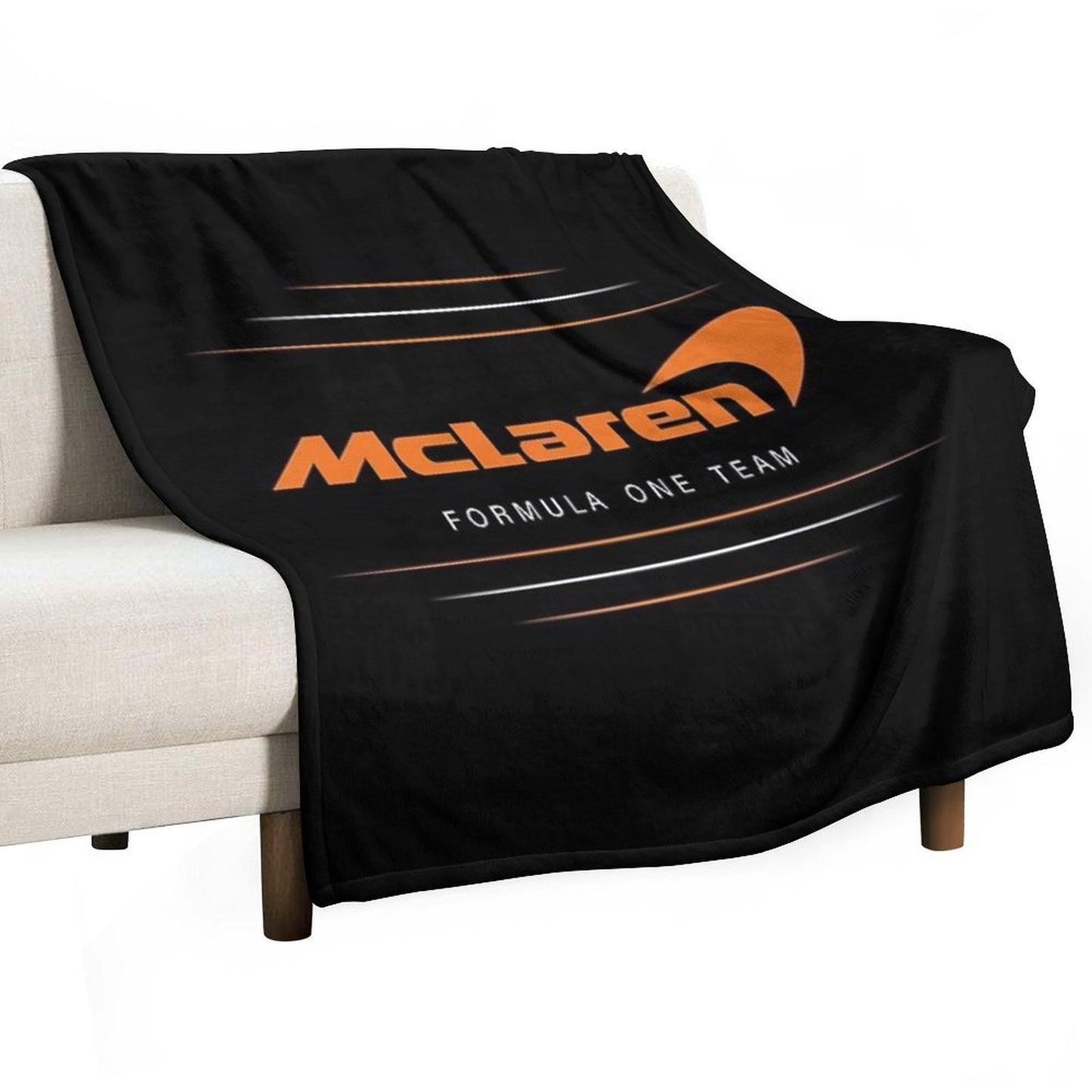 British Motor Racing Team Throw Blanket
