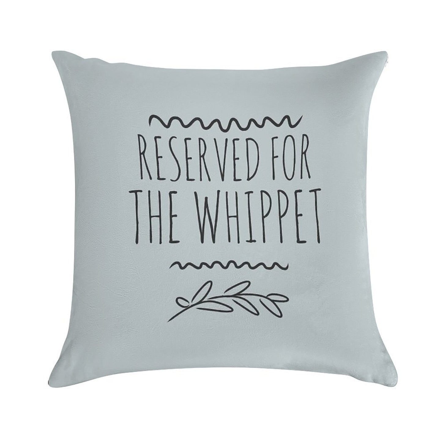 Reserved for The Whippet Soft High-Density Material Throw Pillow