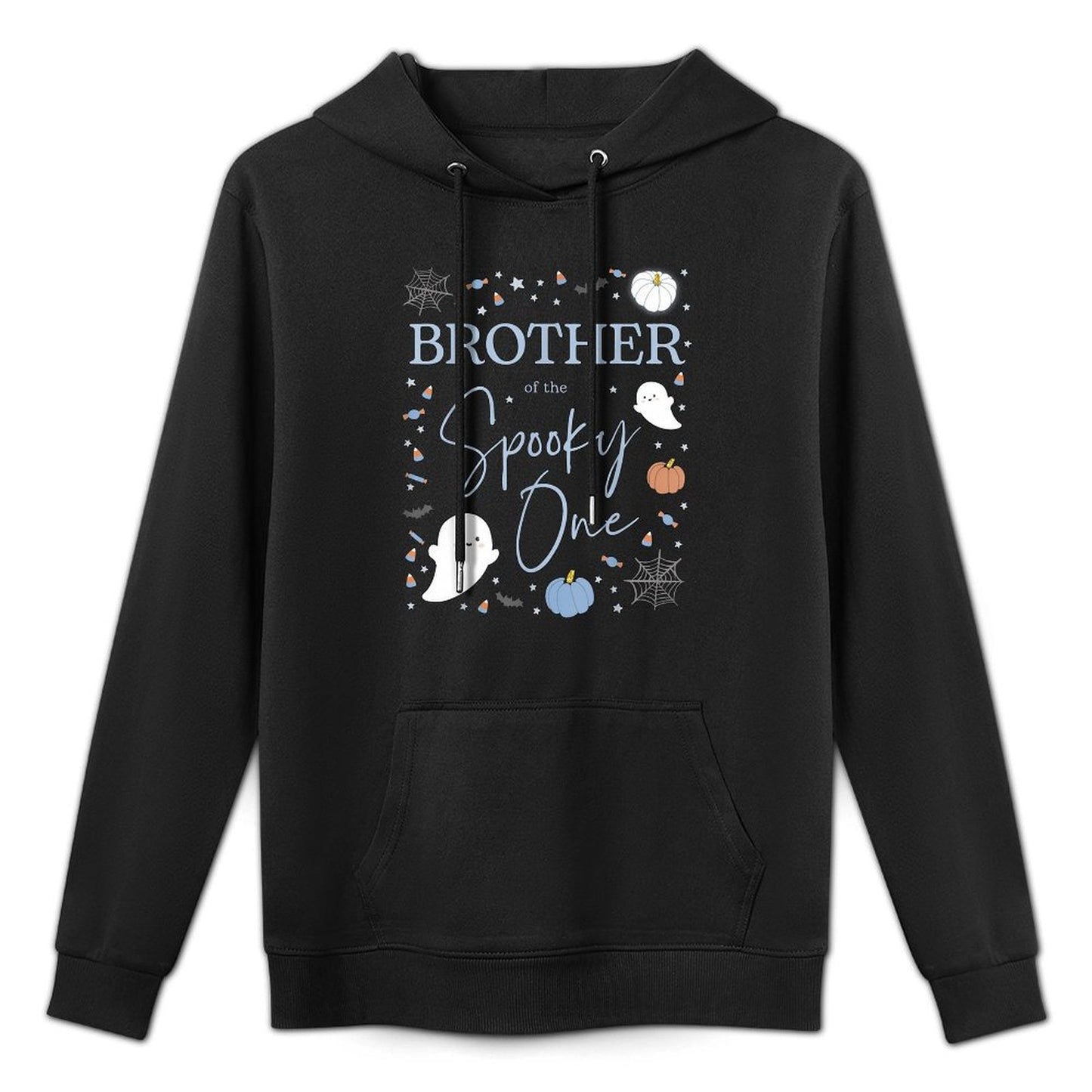 Brother of The Spooky One First Birthday Boy 1st Halloween Adjustable Hood Hoodie