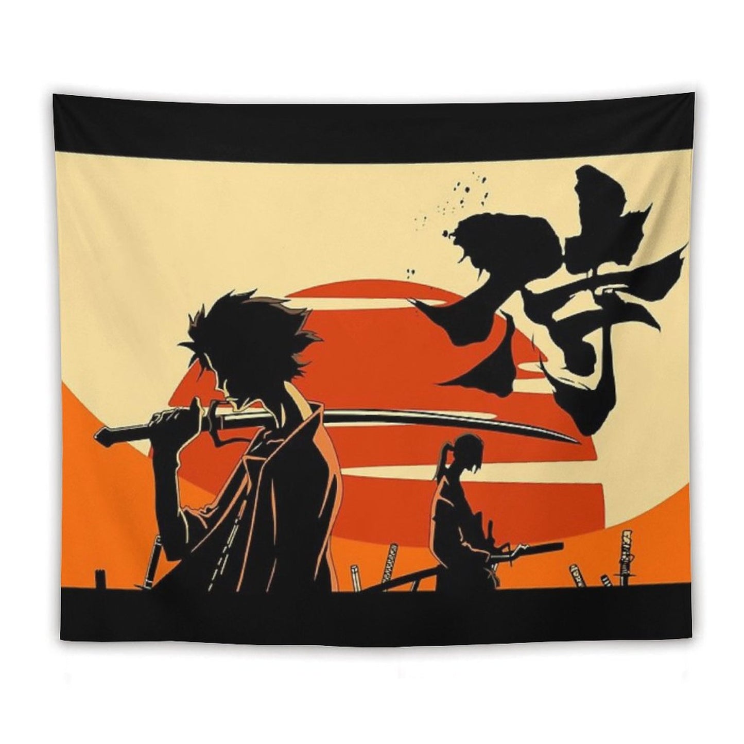 Sunset Samurai Tapestry