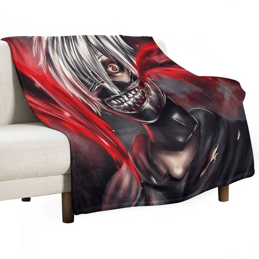 Kaneki Ken Throw Blanket