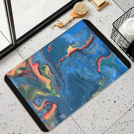 Molten Waves Bath Mat