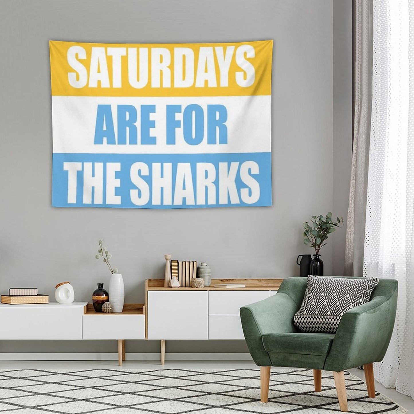 LIU Saturdays Tapestry
