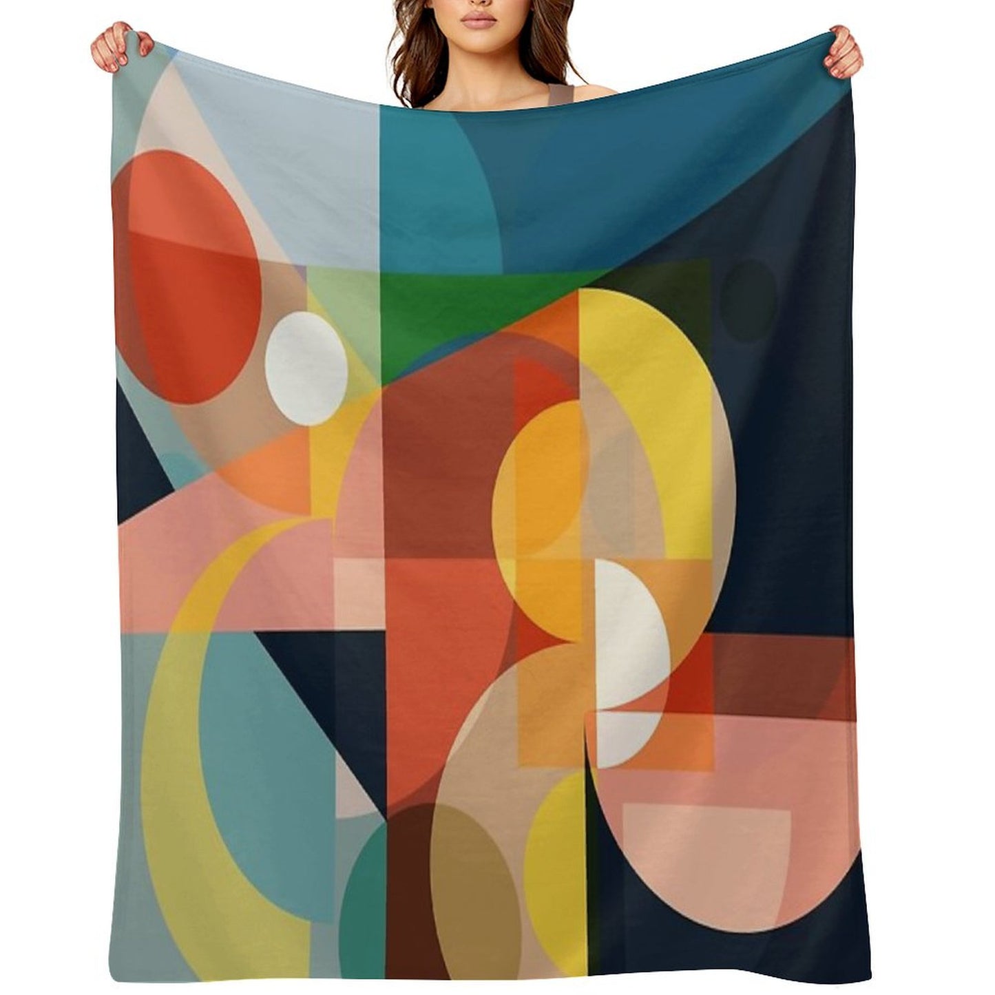 Mid Century Design 4 Throw Blanket
