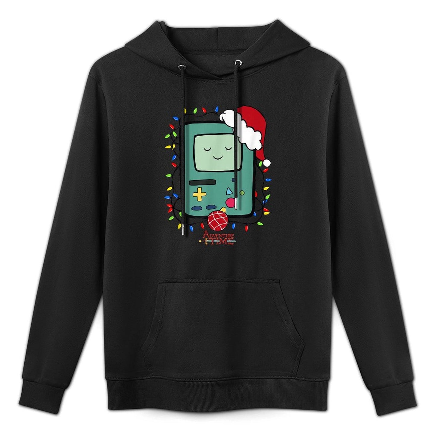 Adventure Time Christmas Light Up BMO Shape Retention Hoodie