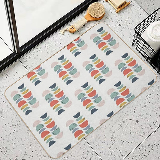 Mid Century Retro Bath Mat