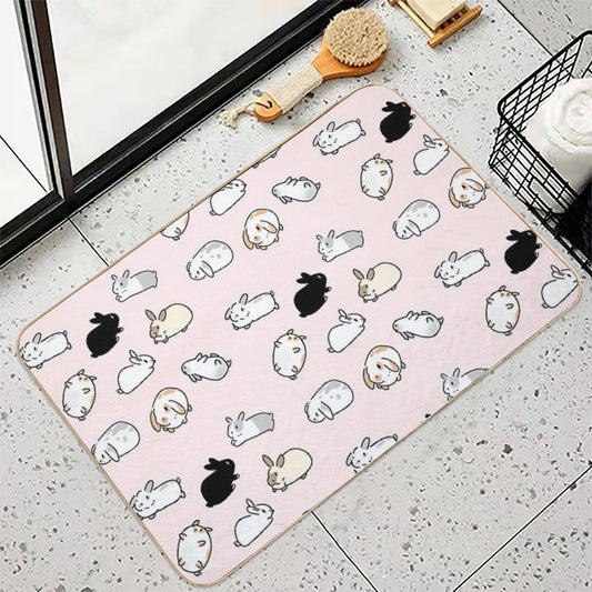 Bunny Rabbits Bath Mat