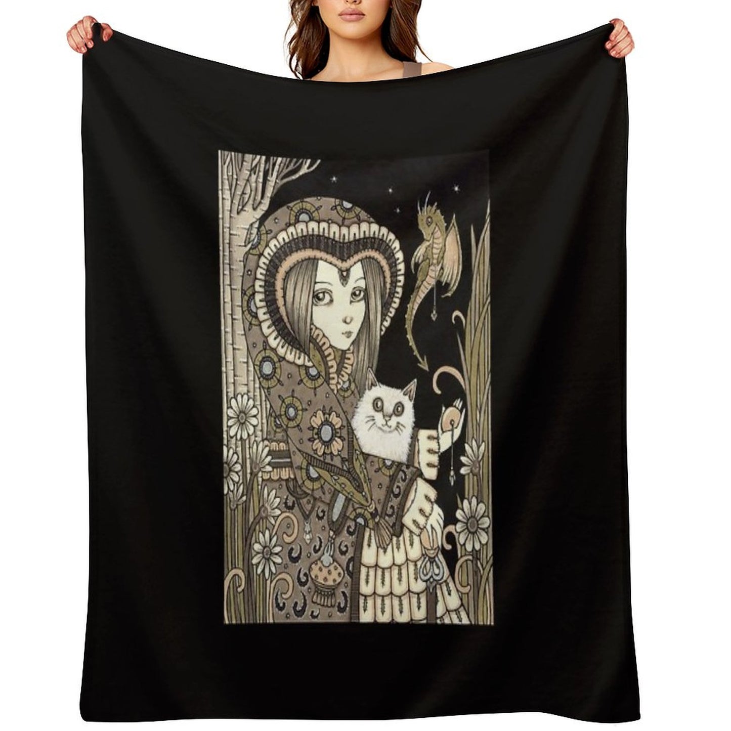 The Oracle Throw Blanket
