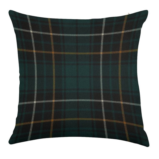 MacAlpine Scottish Tartan Linen Throw Pillow Cover