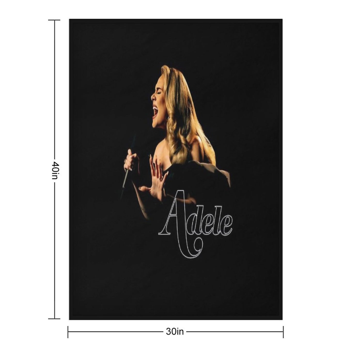 Ádélé - OFFICIAL MERCH Throw Blanket