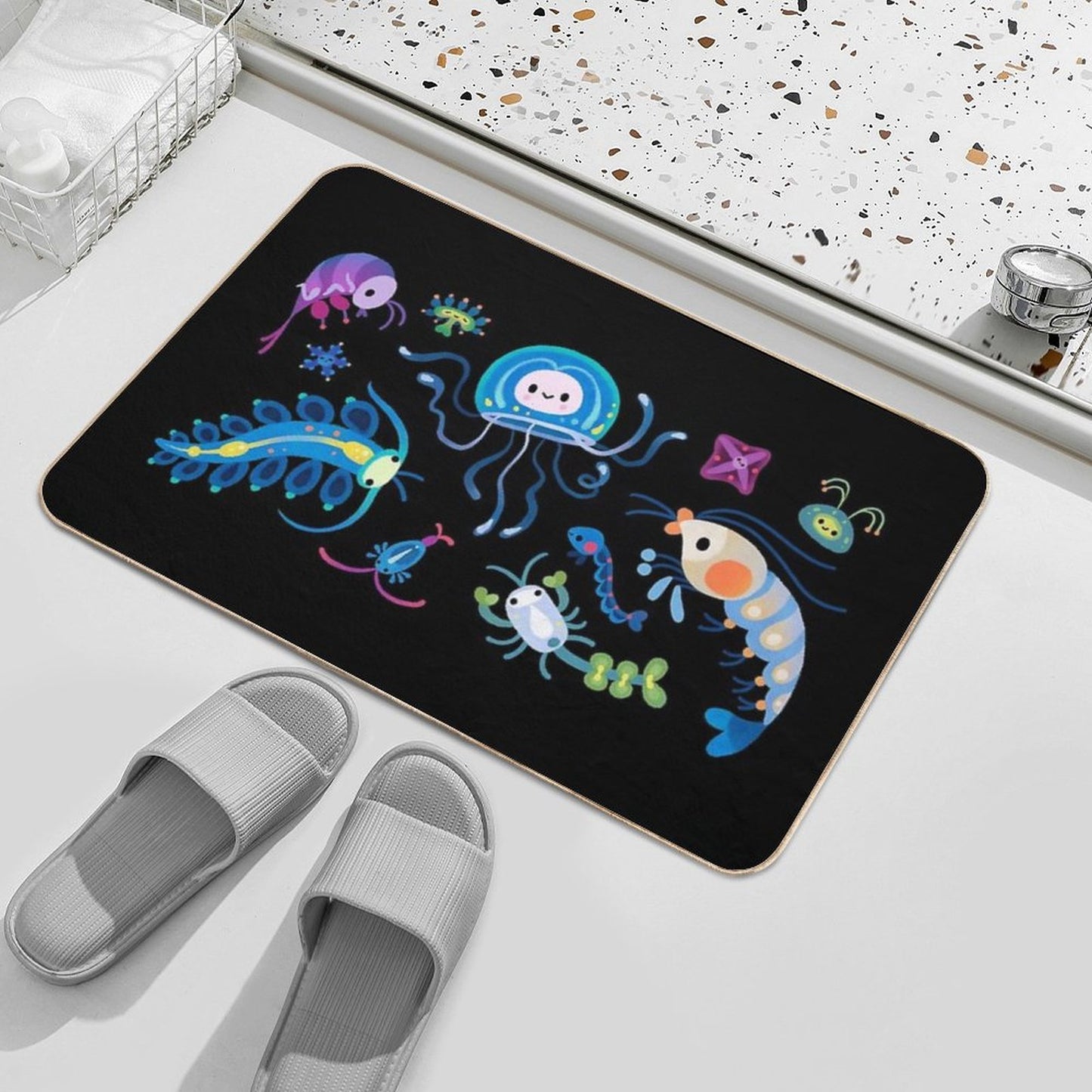 Zooplankton Bath Mat