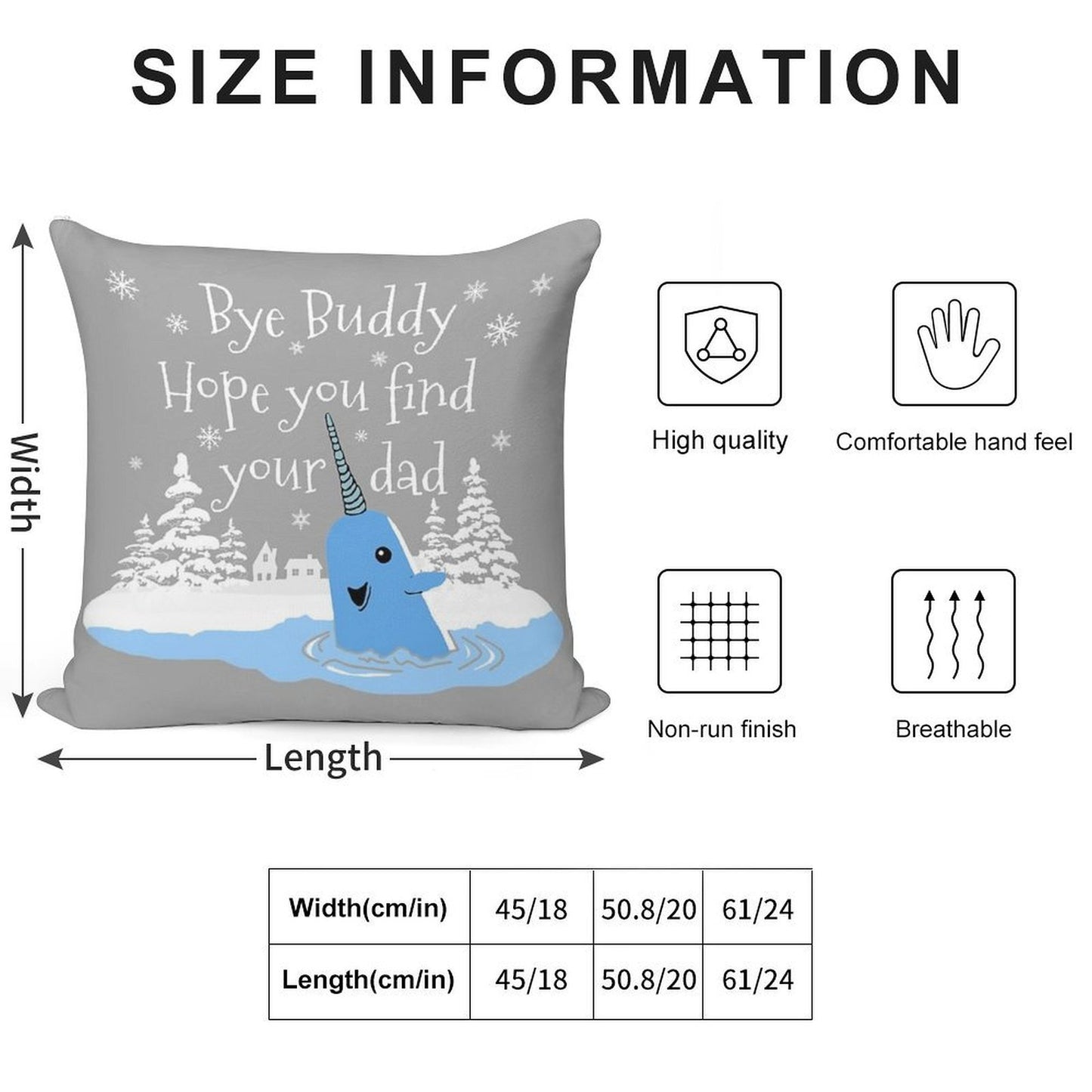 Bye Buddy Hope You Find Your Dad Soft Style Accent Throw Pillow