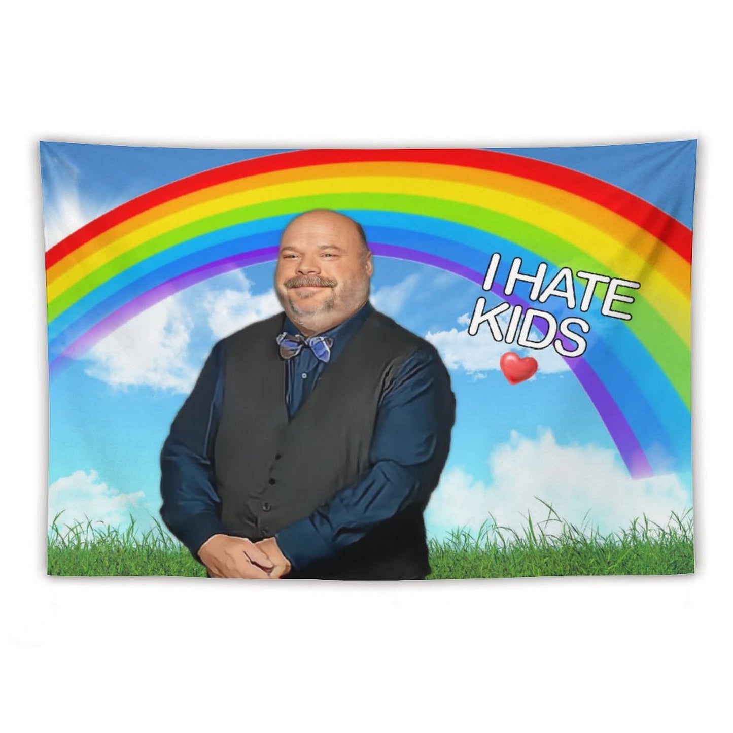 Bertram I Hate Kids Tapestry