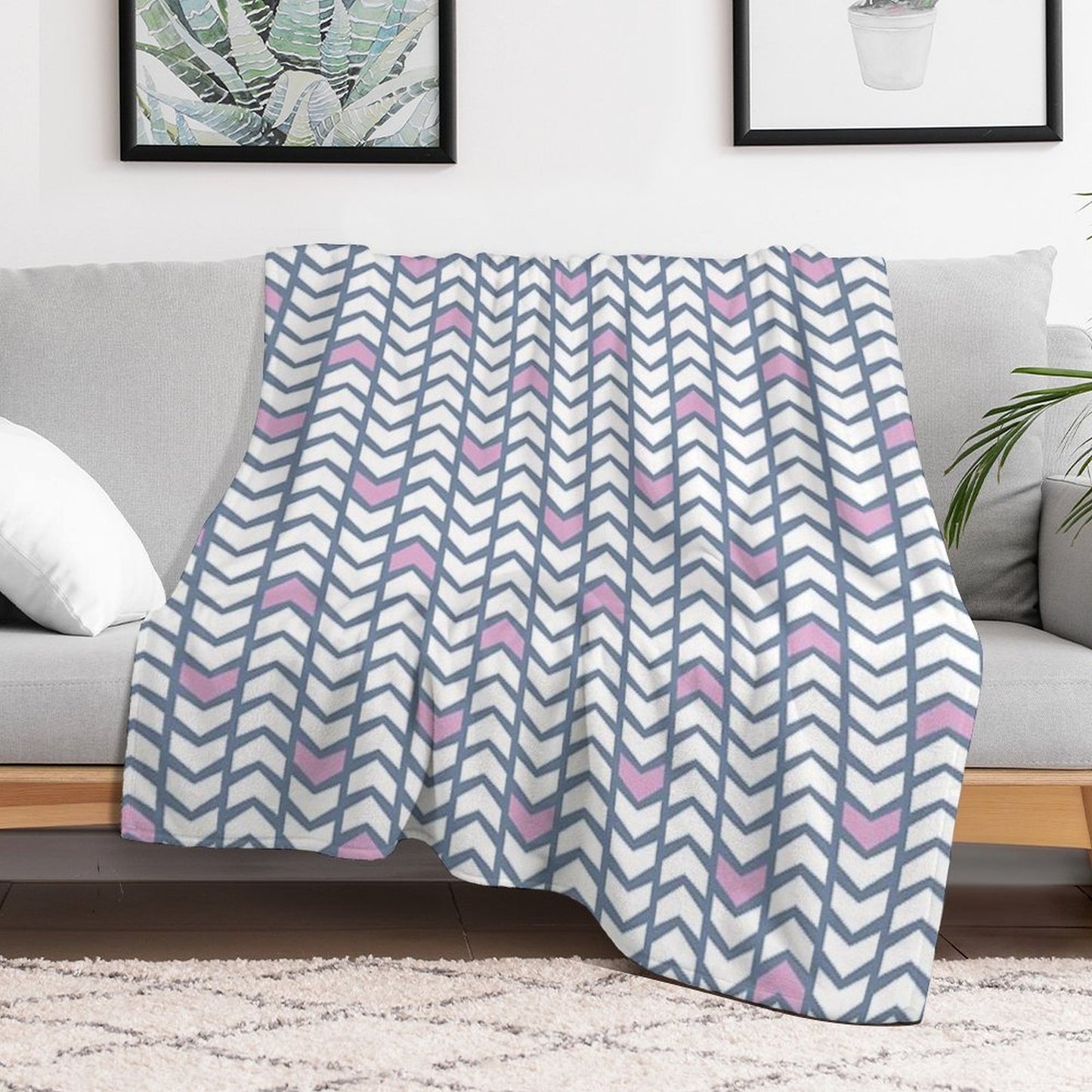 Aero (gris) Throw Blanket