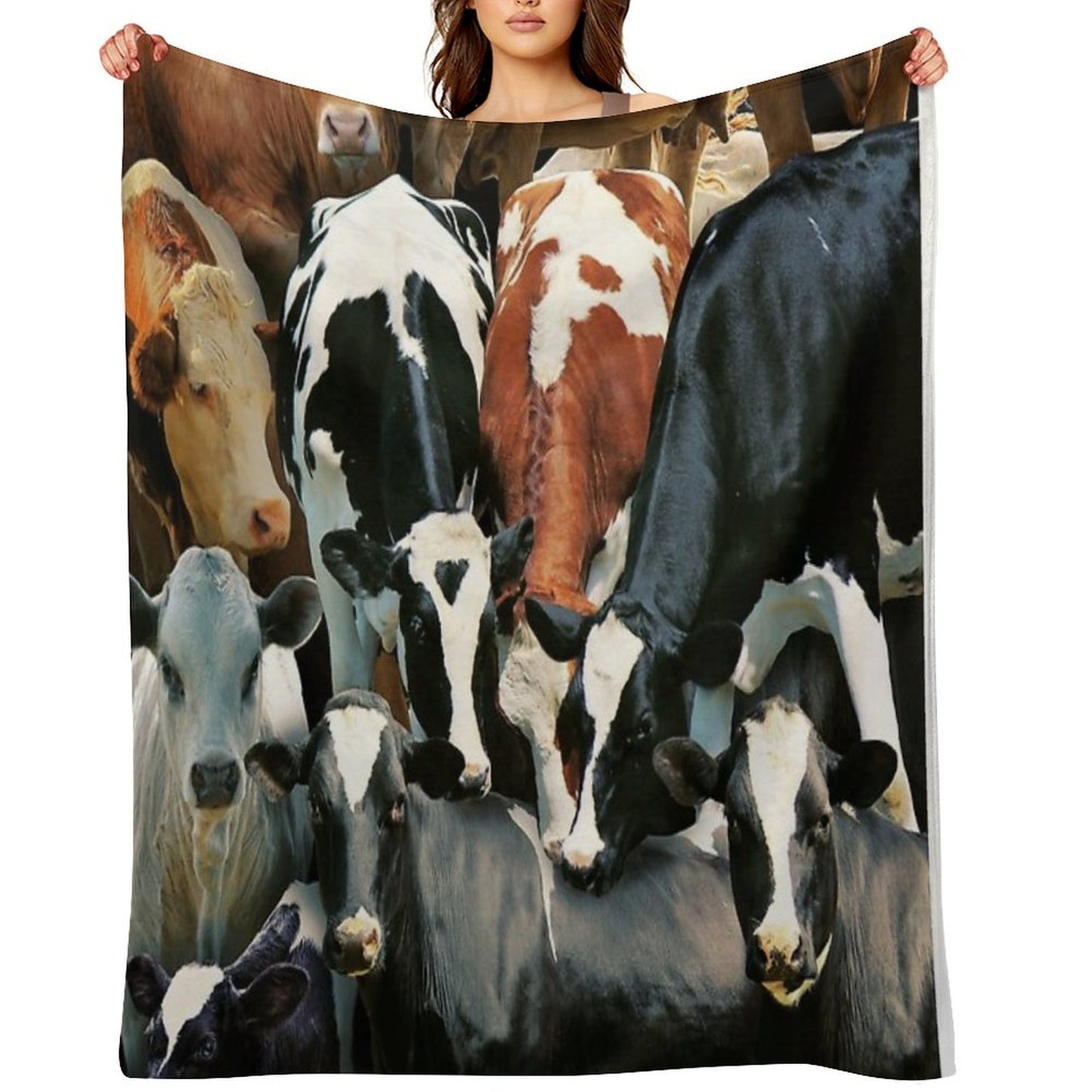 Cows Throw Blanket
