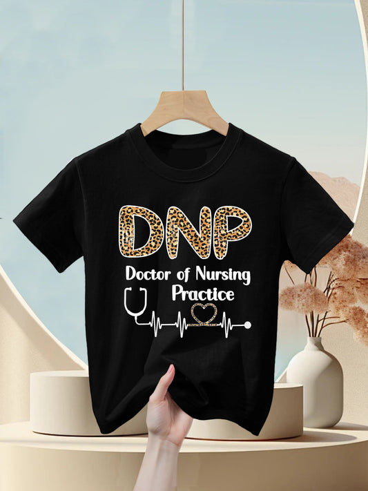 DNP Doctor Of Nursing Practice Student Graduation Nurse Kids T-Shirt