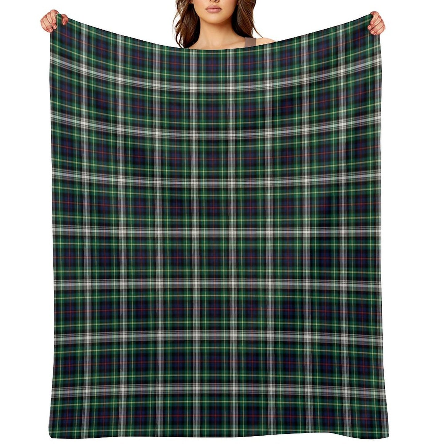 Clan Farquharson Dress Tartan Throw Blanket