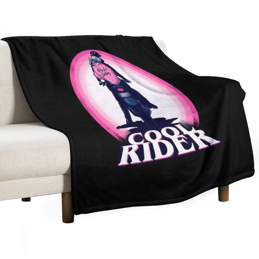 Cool Rider Throw Blanket