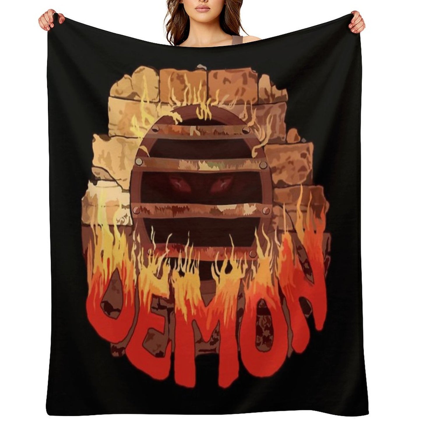 Demon Throw Blanket
