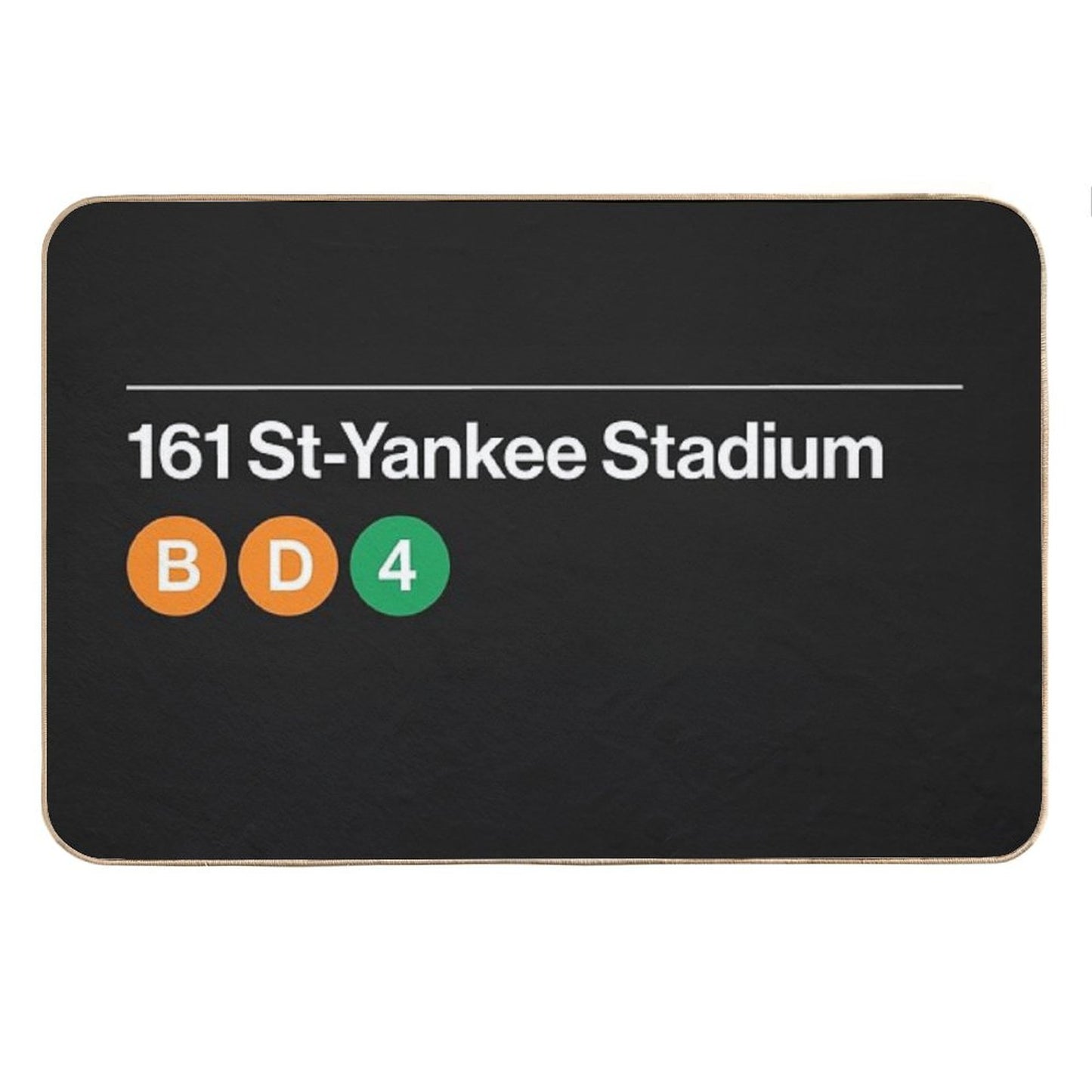 161 St Yankee Stadium Station Bath Mat