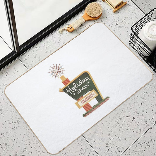 Iconic Holiday Inn Sign Bath Mat