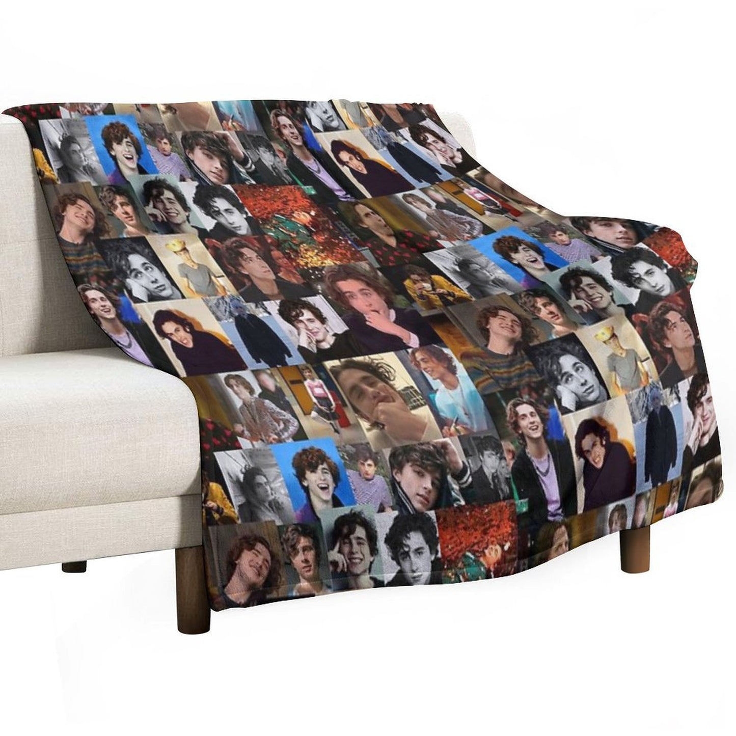 Another Timmy Collage Throw Blanket