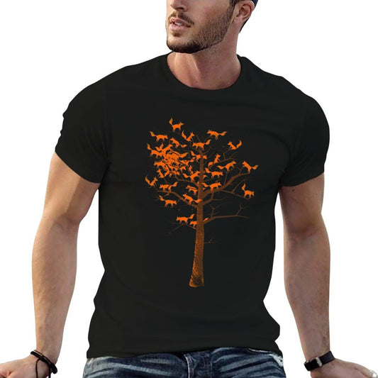 Blazing Fox Tree Graphic-printed T-Shirt
