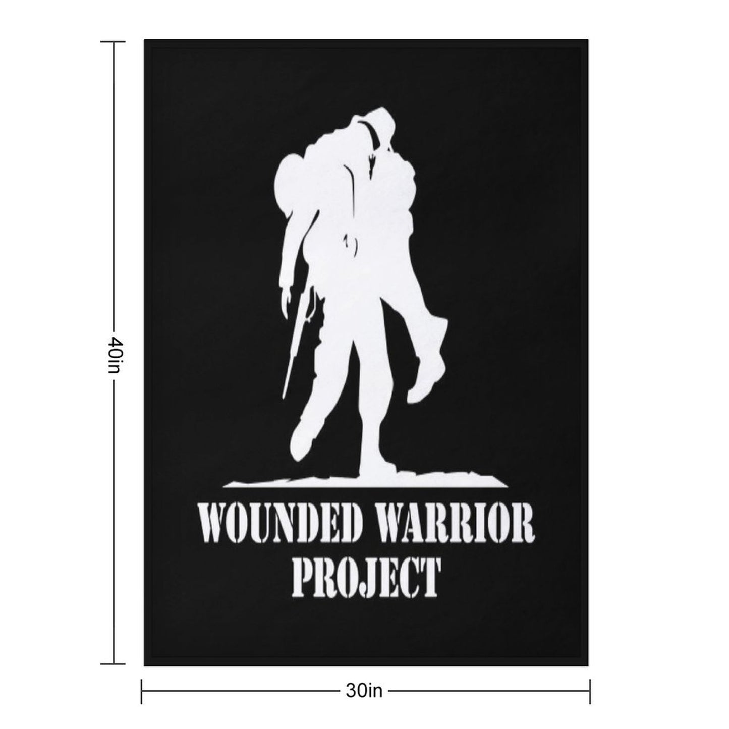 Wounded Best Pyee Throw Blanket