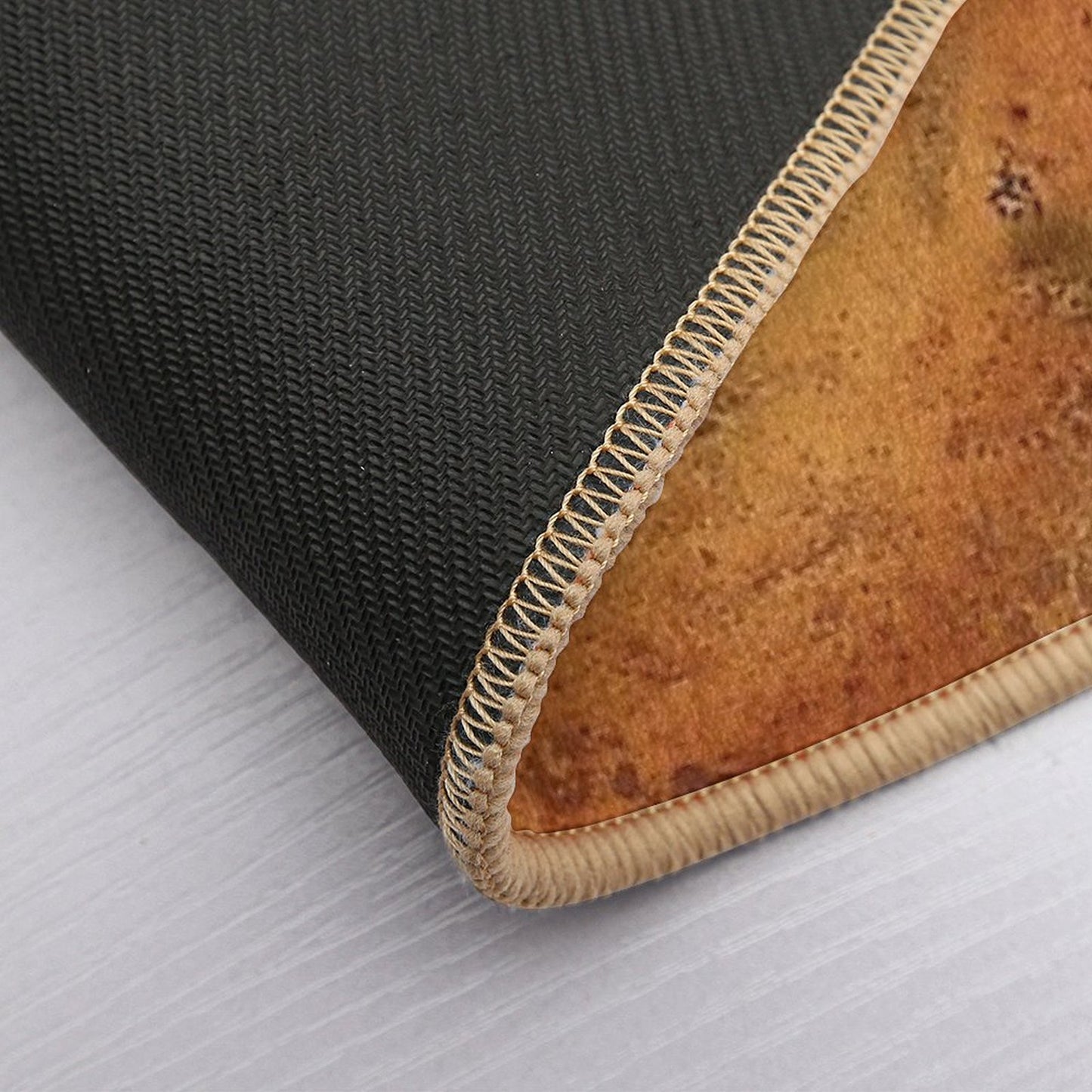 'Mars' In Gold, Bronze And Copper Bath Mat
