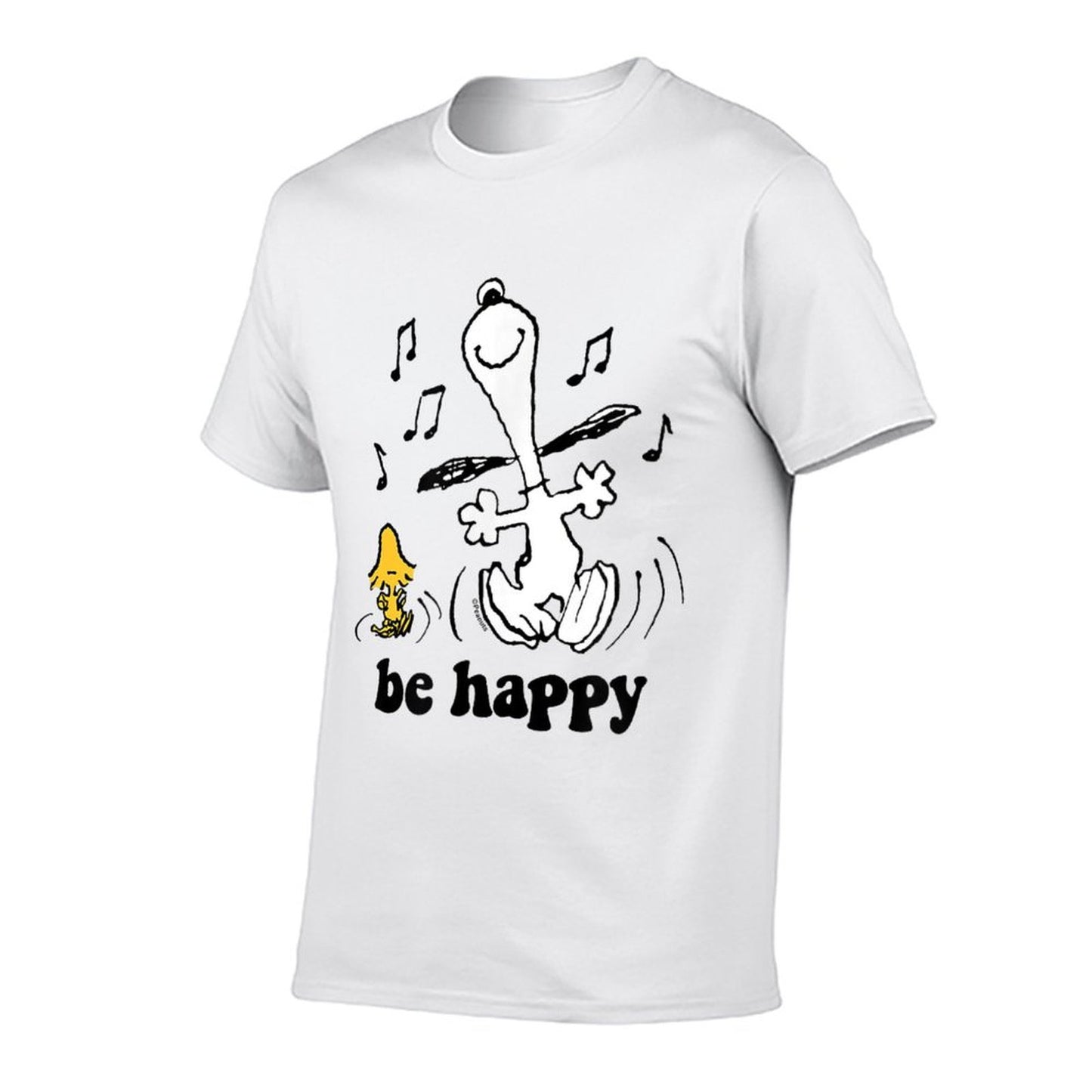 Peanuts - Snoopy And Woodstocks Be Happy Dance Easy-care T-Shirt