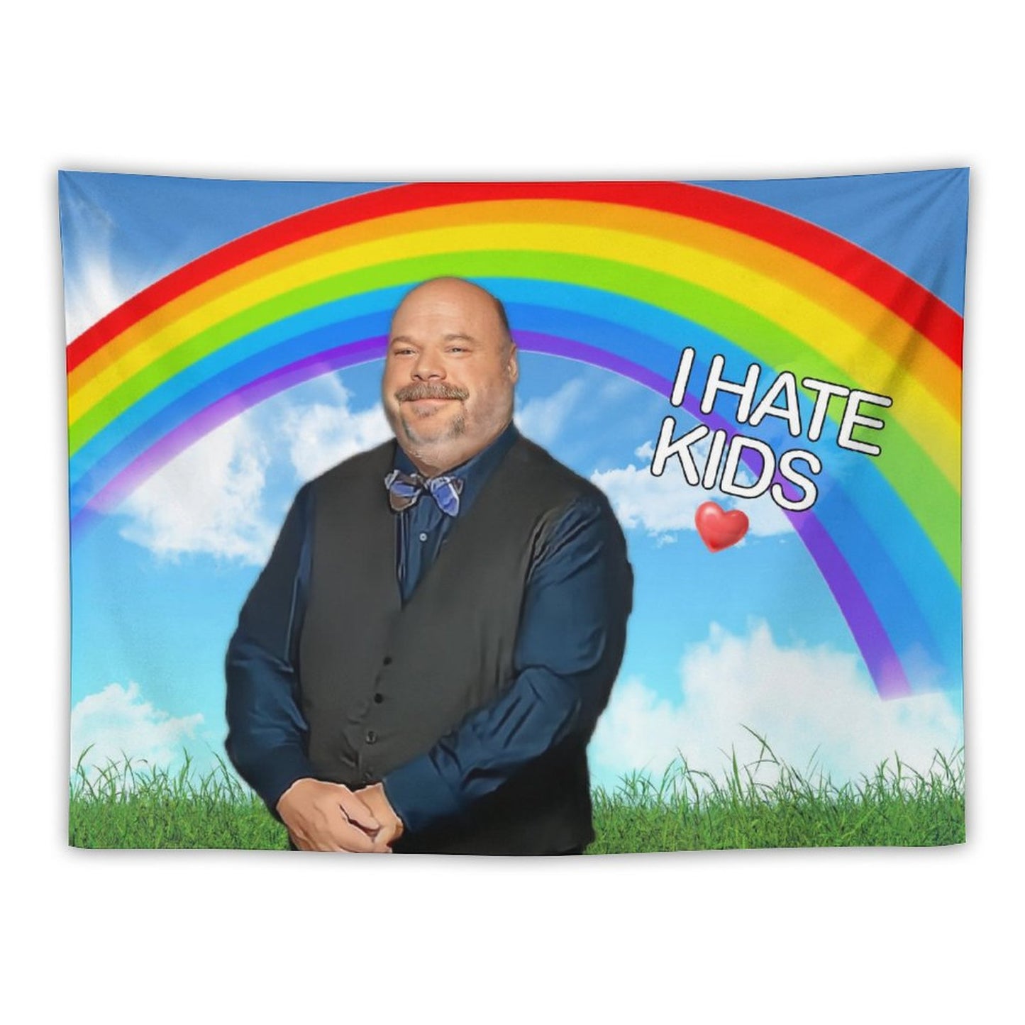 Bertram I Hate Kids Tapestry