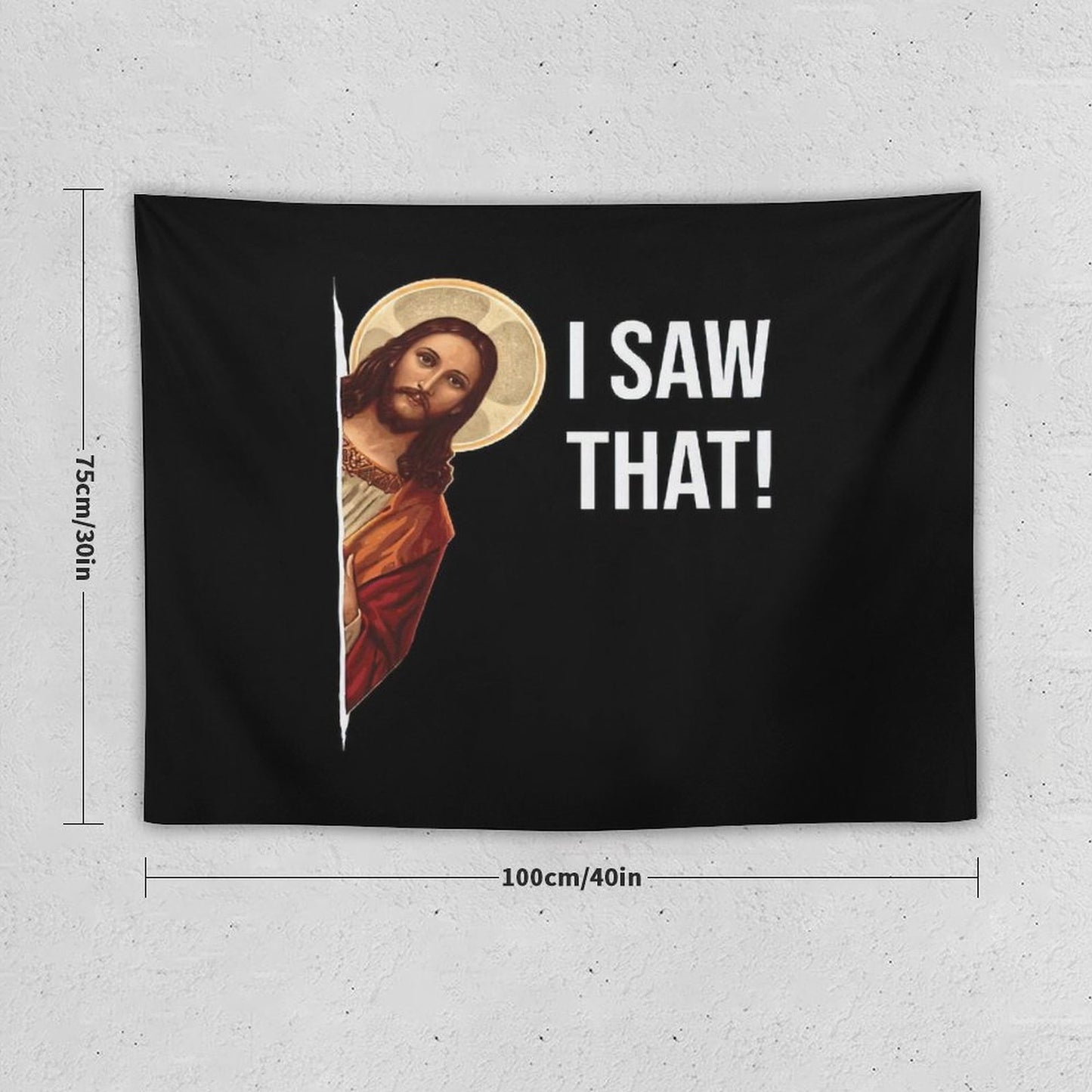 Jesus Meme I Saw That Tapestry