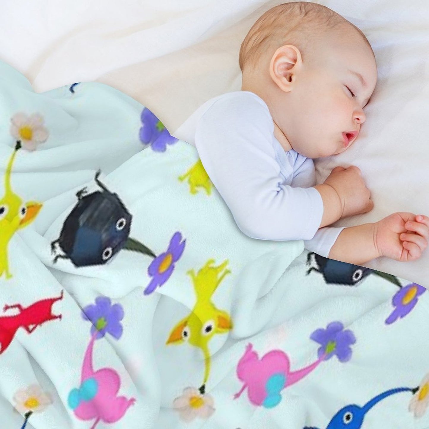 Pikmin Throw Blanket