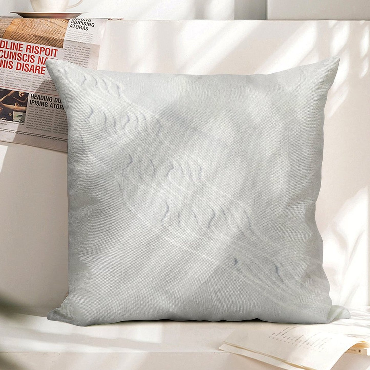 Freshies Linen Throw Pillow Cover