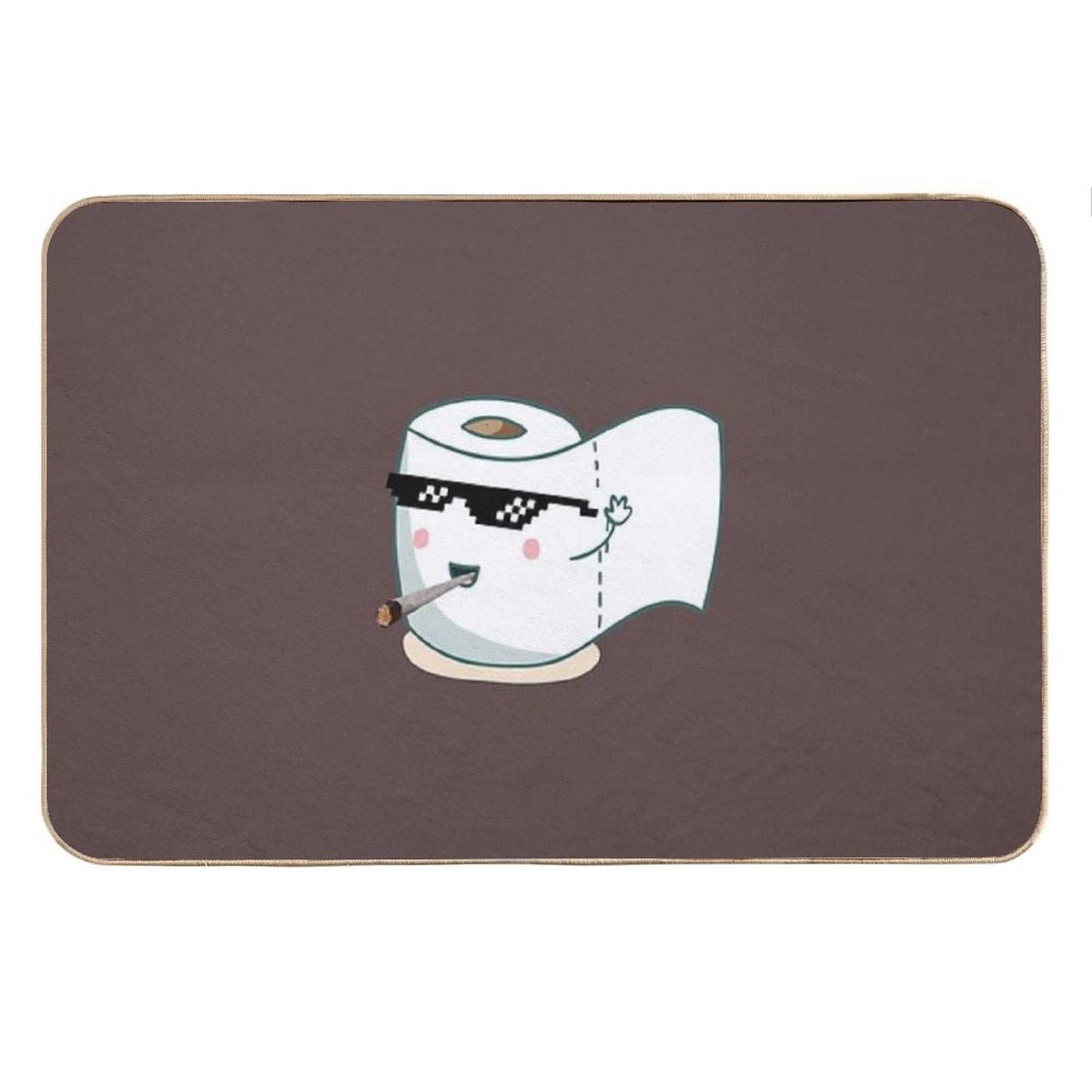 The Essential Funny And Cuddly Tp Dealer T-shirt Bath Mat