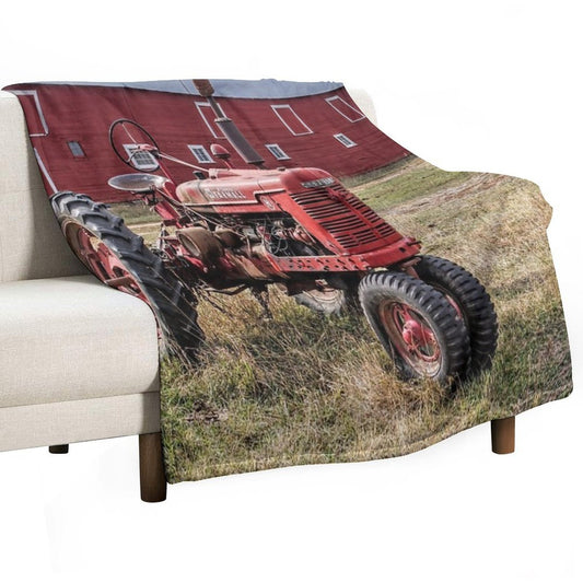 Two Old Reds Throw Blanket