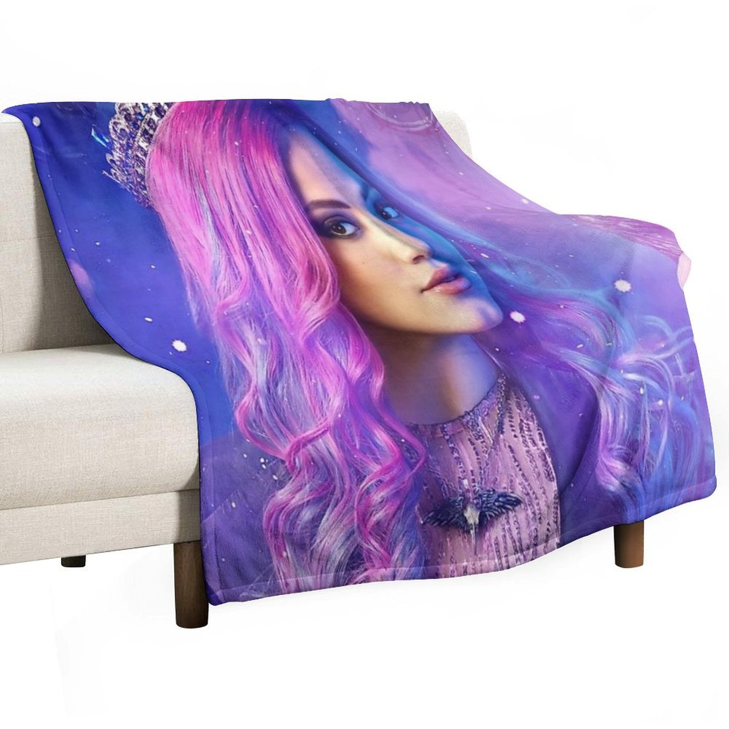 Audrey Descendants 3 Throw Blanket