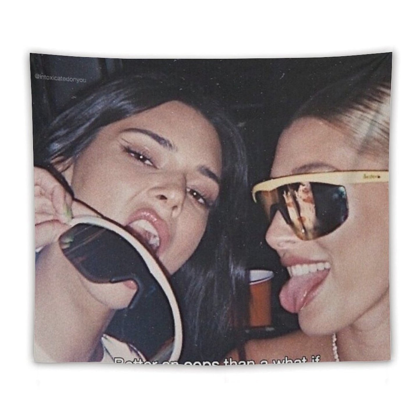 Kendall And Hailey Tapestry